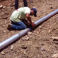 Instalación de líneas de conducción de agua potable